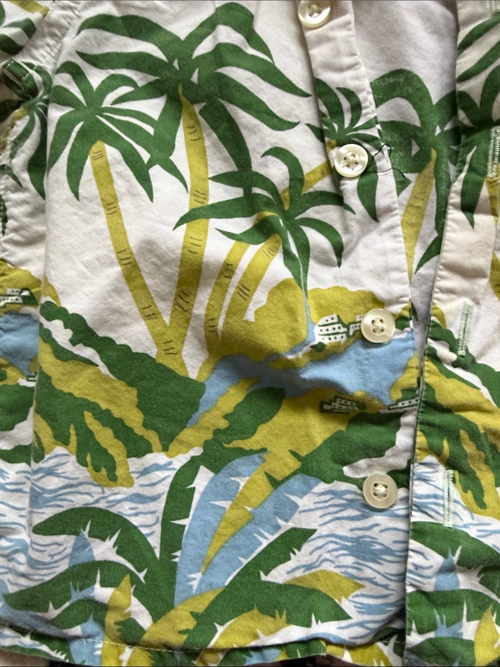 Boys 12-18 month tropical Hawaiian shirt - Picture 3 of 5